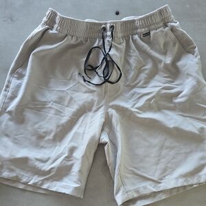 Hurley Men's Light Gray Athletic Shorts